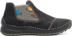 Rieker Halbschuhe 51592-00 Schwarz