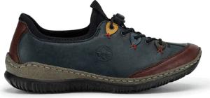 Rieker Halbschuhe N3271-35 Blau