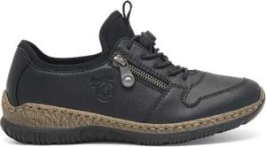Rieker Halbschuhe N32G0-00 Schwarz
