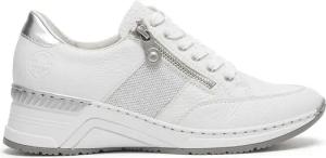 Rieker Halbschuhe N4322-80 Weiß