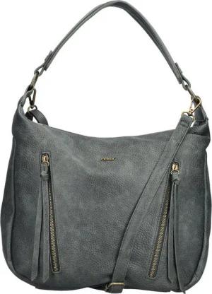 Rieker Handtasche, Schultertasche, Damen Umhängetasche mit abnehmbarem Umhängeriemen