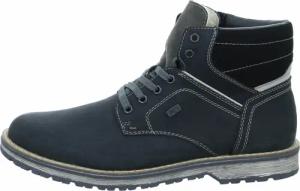 Rieker Herren Schnür-Stiefeletten, Blau 41