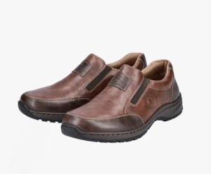 Rieker Herren Slipper Schuhe Sneaker 03354-26 braun Extraweit