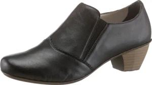 Rieker Hochfrontpumps, Abendschuh, Trichterabsatz, Festtagsschuh, mit Stretcheinsätzen