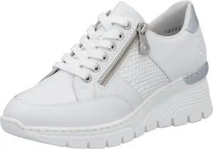 Rieker Keilsneaker, Halbschuh, Freizeitschuh, Schnürschuh, Sneaker mit Reißverschluss