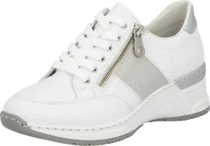 Rieker Keilsneaker, Schnürschuh, Halbschuh, Sneaker mit loser Einlage, schmale Form