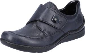 Rieker Klettschuh mit dezentem Paisley-Muster