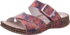 Rieker  Pantoffeln Pantoletten Pantolette bis 30mm Absatz 61198-90