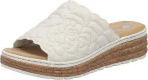 Rieker Pantolette Sommerschuh, Schlappen, Hausschuh mit weicher Innensohle