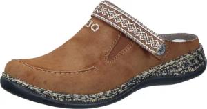 Rieker Pantoletten Pantolette aus strapazierfähigem Synthetik