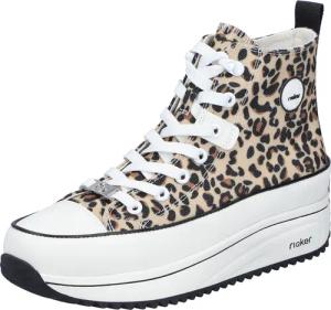 Rieker Plateausneaker High Top-Sneaker, Schnürboots in veganer Verarbeitung