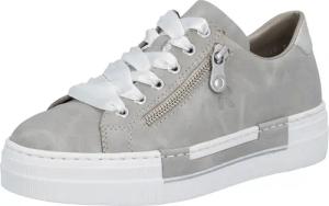 Rieker Plateausneaker mit Zier-Reißverschluss, Freizeitschuh, Halbschuh, Schnürschuh