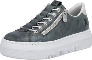 Rieker Plateausneaker Sneaker, Slip-On Sneaker, Slipper mit Schaftrandpolster