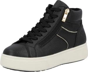 Rieker Plateausneaker Stiefelette, Boots, High Top Sneaker mit seitlichem Reißverschluss