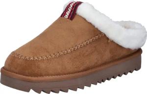 Rieker Plüsch Hausschuhe Pantoffel, Wohlfühlschuh, Homeslipper mit trendiger Plateausohle