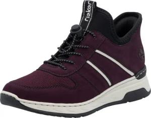 Rieker Ready2GO Slip-On Sneaker Schlupfschuh, Halbschuh, Freizeitsneaker mit MemoSoft-Innensohle