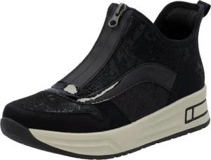 Rieker Ready2GO Sneaker Plateauboots, Stiefelette, High-Top-Sneaker mit Vorderreißverschluss