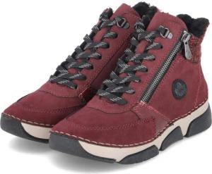 Rieker Rieker 45960-35 Damen Kunstleder rot Winterstiefel
