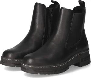 Rieker Rieker 73892-00 Damen Kunstleder schwarz Winterstiefel