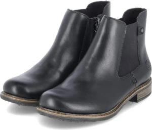 Rieker Rieker 74854-00 Damen Synthetik schwarz Schlupfstiefel