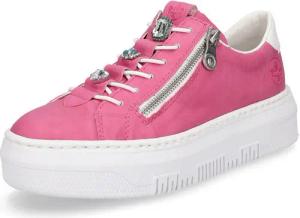 Rieker Rieker Damen Plateau Sneaker pink Sneaker