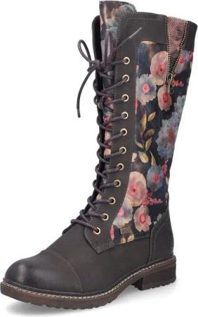 Rieker Rieker - Stiefel: Dahlia/Flowersamt - Mehrfarbig Stiefel