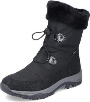 Rieker Rieker - Stiefel: Wildebuk - Schwarz Stiefel