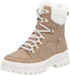 Rieker Rieker Stiefelette Glattleder Schnürstiefelette