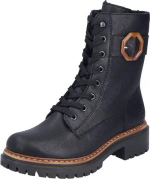 Rieker Rieker Stiefelette Lederimitat Schnürstiefelette