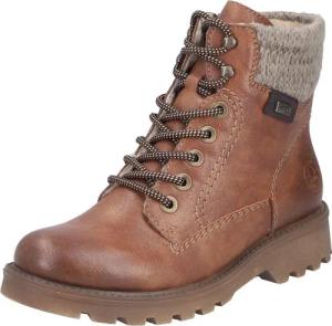 Rieker Rieker Stiefelette Lederimitat/Textil Schnürstiefelette