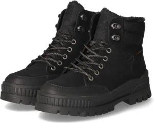 Rieker Rieker W2176-00 Damen Leder und Synthetik schwarz Winterstiefel