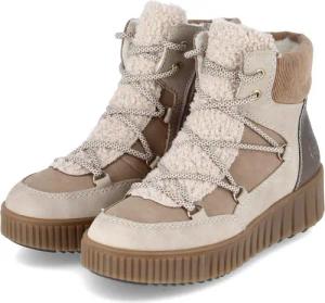 Rieker Rieker Y6120-60 Damen Textil & Synthetik beige Winterstiefel