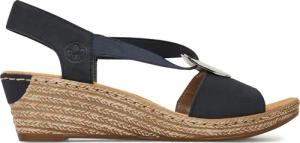 Rieker Sandalen 624H6-14 Dunkelblau