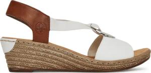 Rieker Sandalen 624H6-81 Weiß