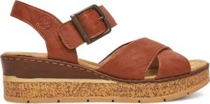 Rieker Sandalen 63795-22 Braun