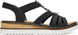 Rieker Sandalen 679L4-00 Schwarz