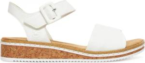 Rieker Sandalen V3691-80 Weiß