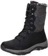 Rieker Schnür Boots Damen schwarz