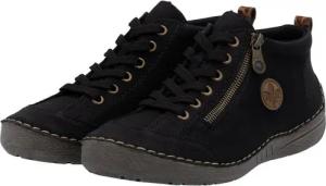 Rieker Schnürboots Sneaker, Schnürschuh, Outdoorschuh mit Reißverschluss