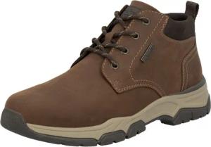 Rieker Schnürboots Stiefelette, Casual Boots mit Schaftrandpolsterung, TEX-Membran