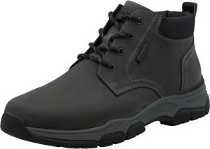 Rieker Schnürboots Stiefelette, Casual Boots mit Schaftrandpolsterung, TEX-Membran