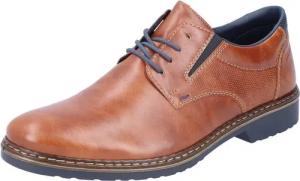 Rieker Schnürschuh mit Stretcheinsatz, Freizeitschuh, Halbschuh, Schnürschuh