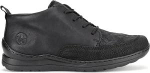 Rieker Schnürschuhe 48922-00 Schwarz
