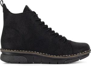 Rieker Schnürschuhe 73333-00 Schwarz