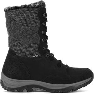 Rieker Schnürschuhe M9643-01 Schwarz