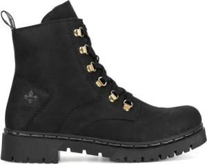 Rieker Schnürschuhe Y2422-00 Schwarz