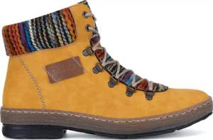 Rieker Schnürschuhe Z6743-68 Gelb