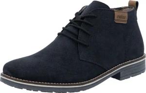 Rieker Schnürstiefelette mit kariertem Innenfutter