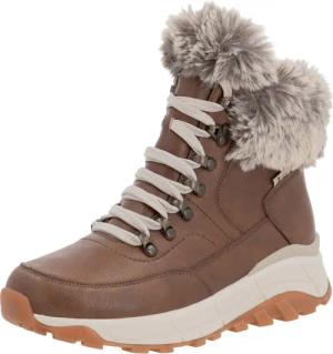 Rieker Schnürstiefelette "Rieker Stiefelette Glattleder"