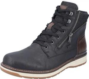 Rieker Schnürstiefelette "Rieker Stiefelette Lederimitat"
